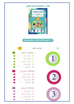 Digital Version Kalima Part1 + Part2 | الاشتراك السنوي في النسخة الرقمية لكتاب الكلمة الجزء1 + الجزء2